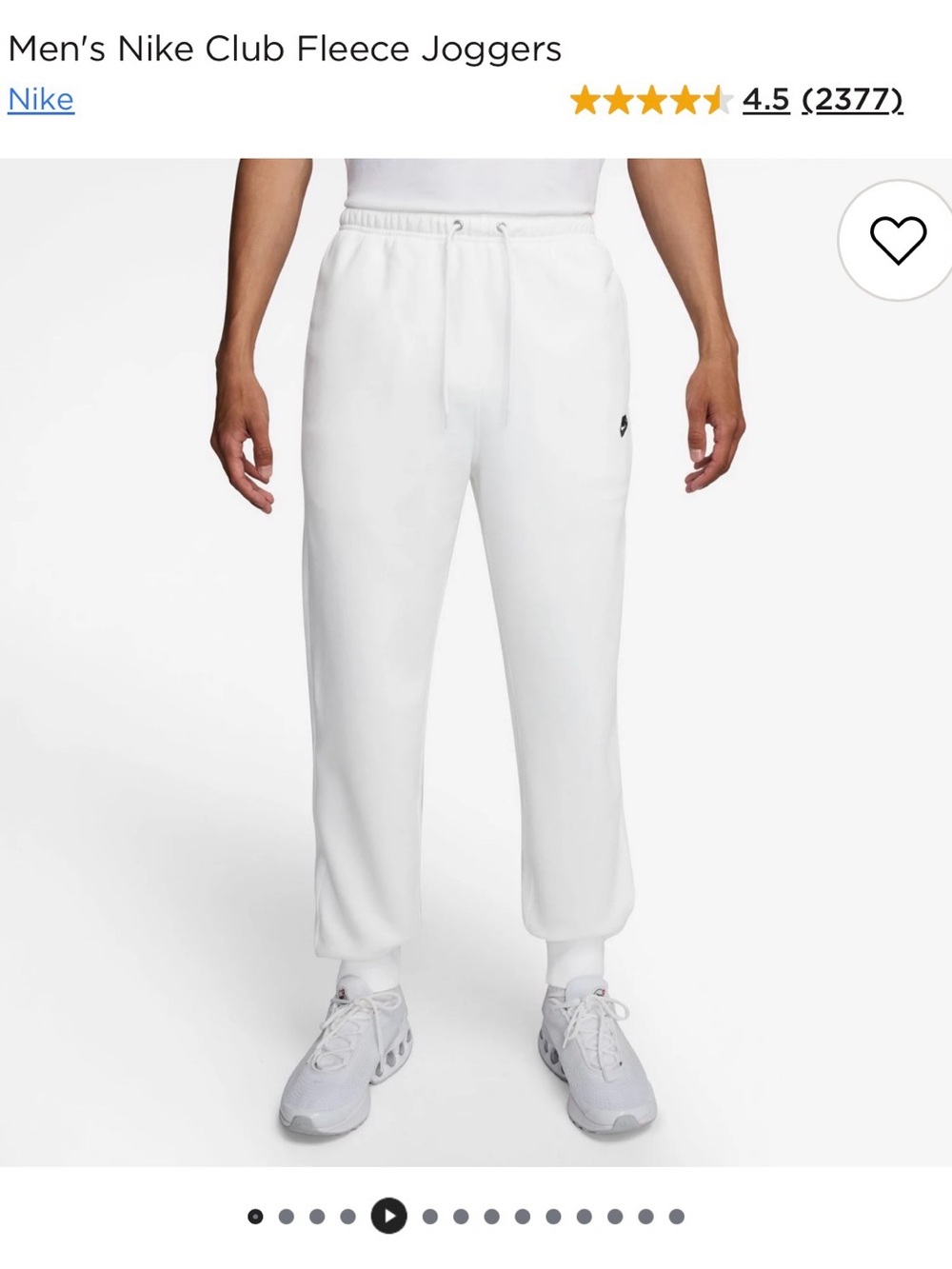 Men's Nike Club Fleece Joggers